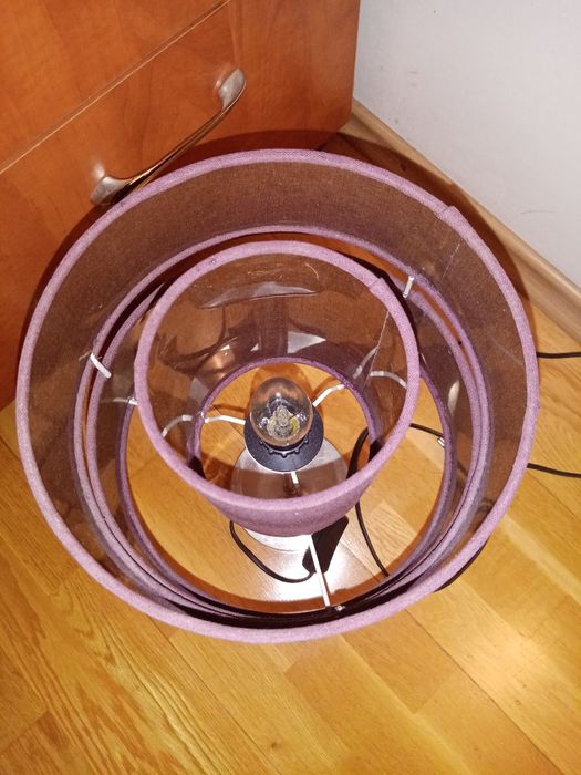 Veioza lampa moderna, abajur panza