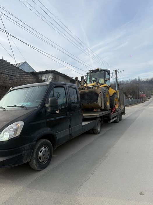 MINITIR Iveco 12T Ansamblu Transport Utilaje