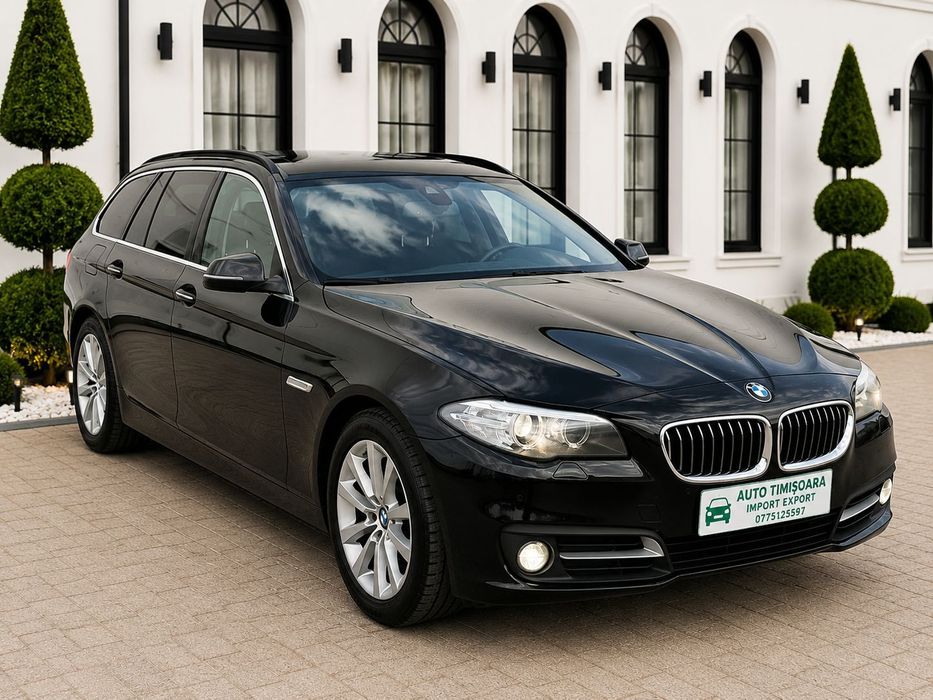 BMW Seria 5 520d Facelift 2.0 Diesel Automată Euro 6 2015 Garanție Finanțare Livra