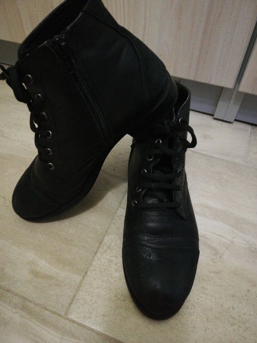 Боти естествена кожа