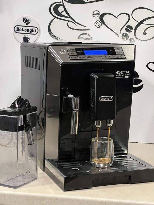 Кафемашина кафе автомат delonghı ELETTA cappuccino Top с гаранция