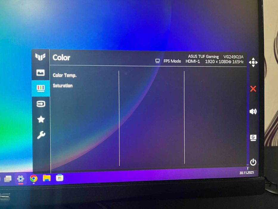 TUF Gaming VG249Q3A – 24” геймърски монитор с 180 Hz