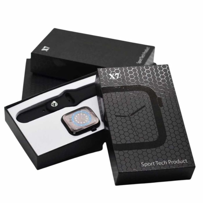 Смарт часовник 1,44-инчов екран с пълно докосване  Bluetooth разговор.