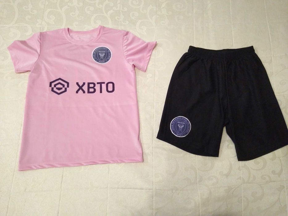 Tricou fotbal și sort FC Miami - numărul 10 Messi