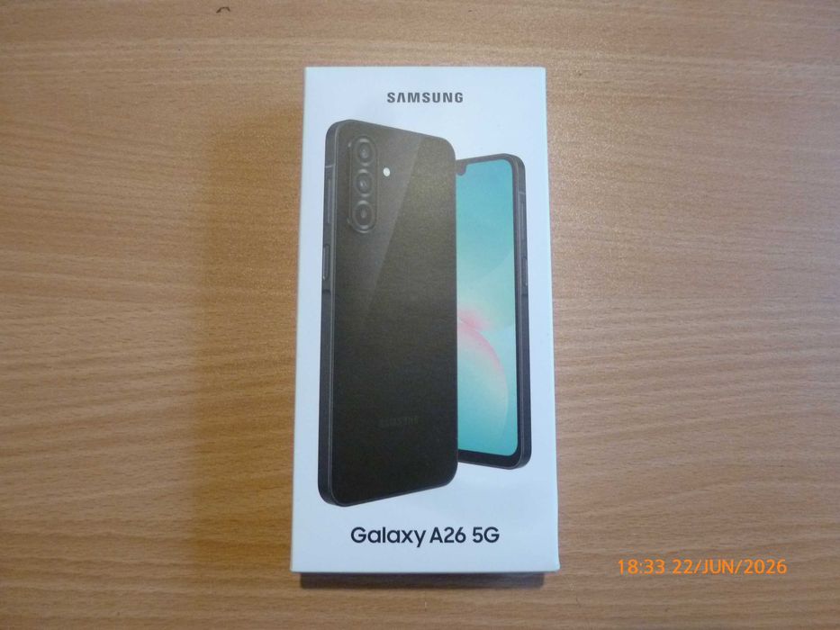 Чисто нов Samsung Galaxy A26 5G, Amoled 120 Hz, неразпечатван