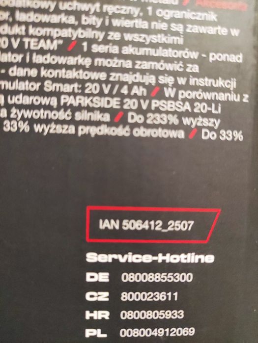 Bormasina cu percutie 150 Nm Parkside Performance pe acumulator de 20 V