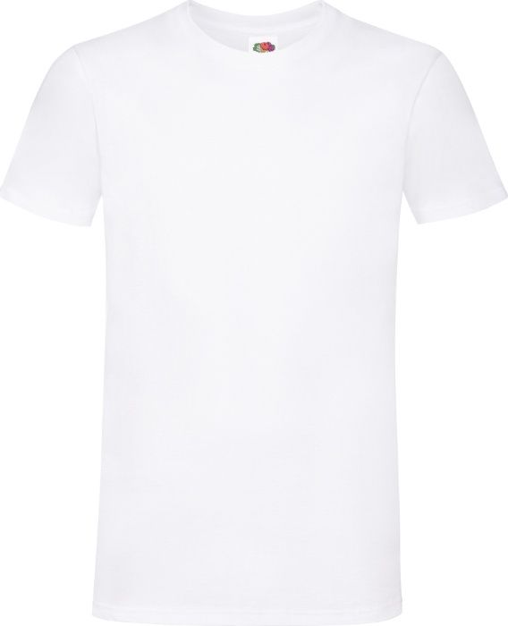 Чисто НОВИ Бели Тениски Fruit of the Loom Размери от S до 2XL