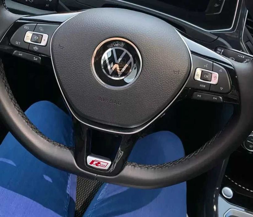 Емблема RLine за волан алуминиева два цвята