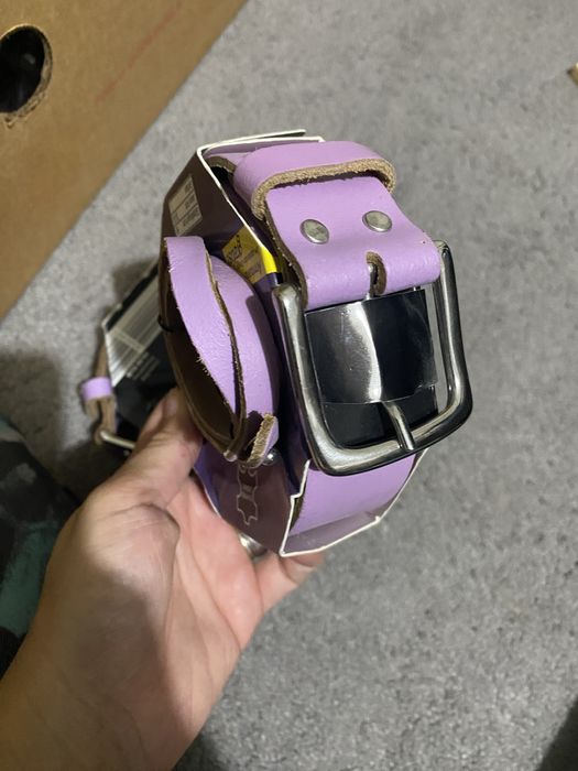 Curea din piele si bratara 2 buc