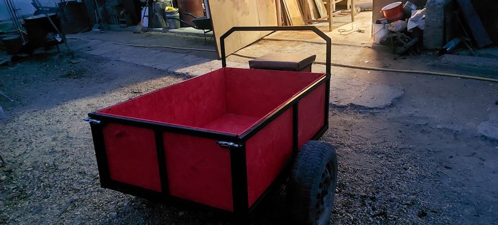 Fac la comanda remorci motocultor sau atv