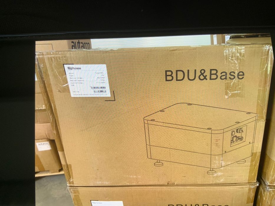 Dyness BDU+BASE si Eastron SDM630-Modbus V2 energy meters - noi in cutie