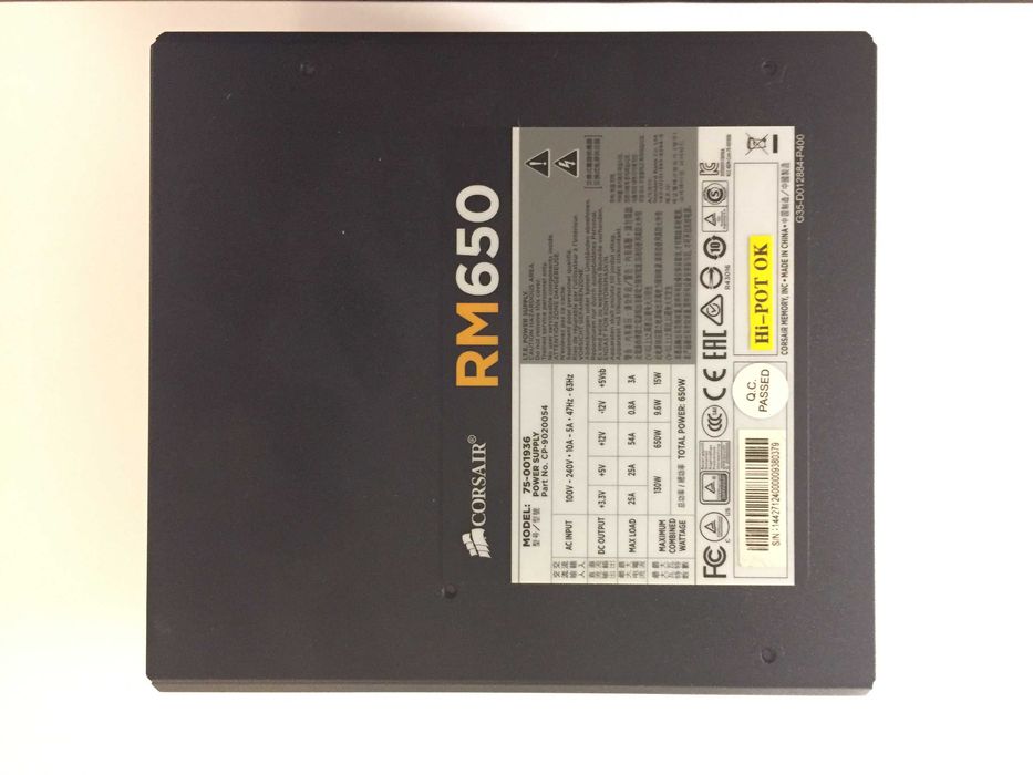 Sursă de alimentare pentru PC Corsair RM650