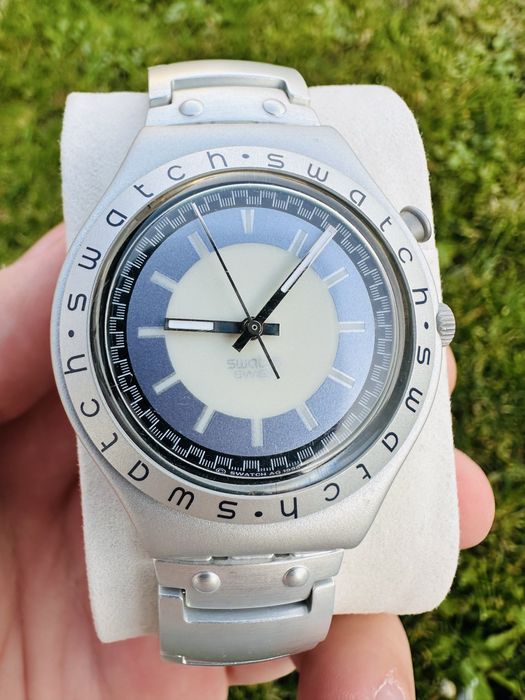 Vintage Swatch Irony ZEBAH YGS9000 - Swiss made Big Loomi watch