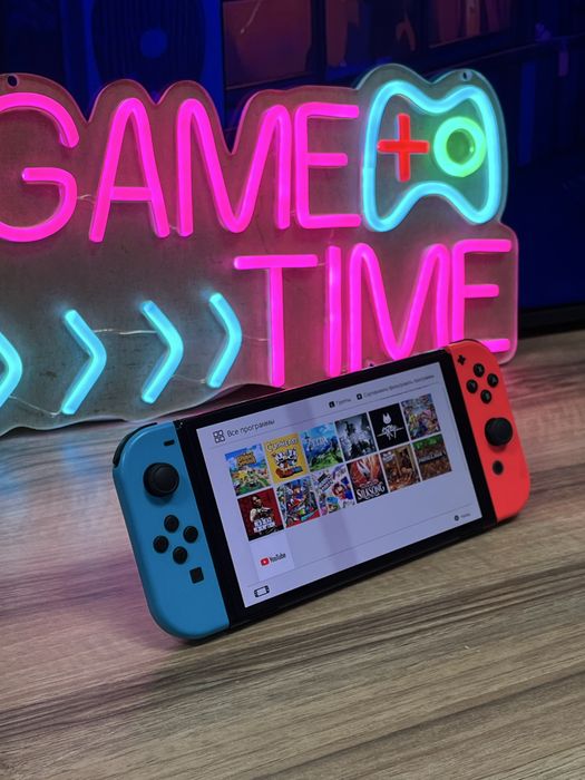 Прошитая Nintendo Switch Oled 128Gb