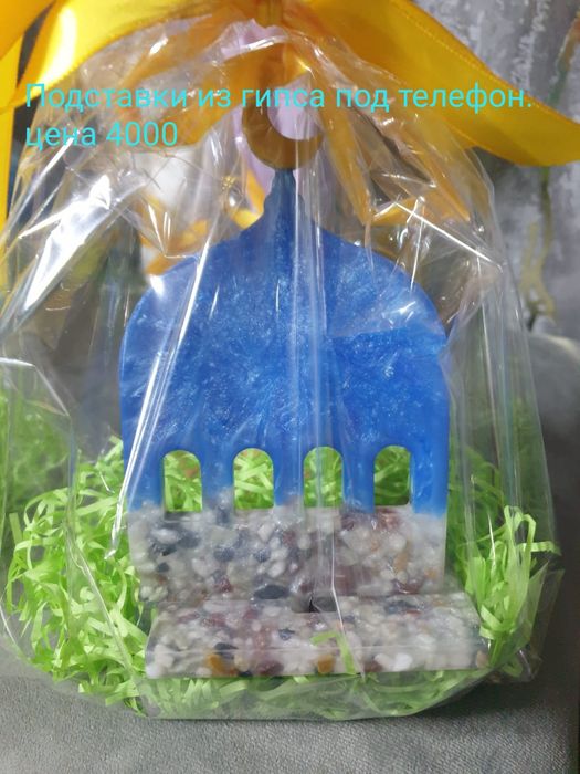 Подарки свечи и шкатулки из гипса