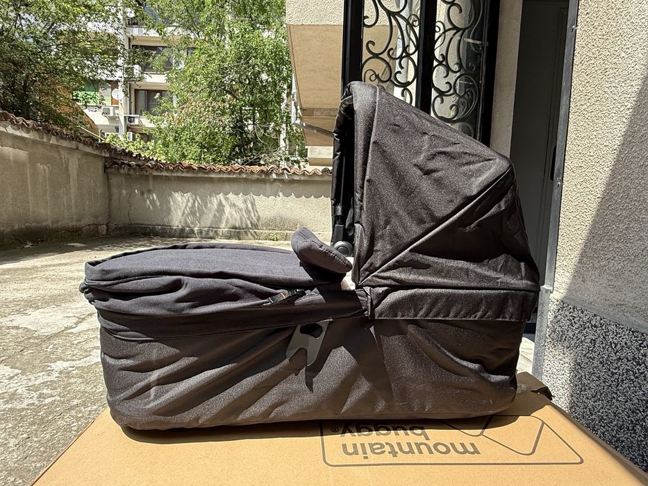 Количка за близнаци Mountain Buggy Duet v3 black , Маунтайн Бъги дует