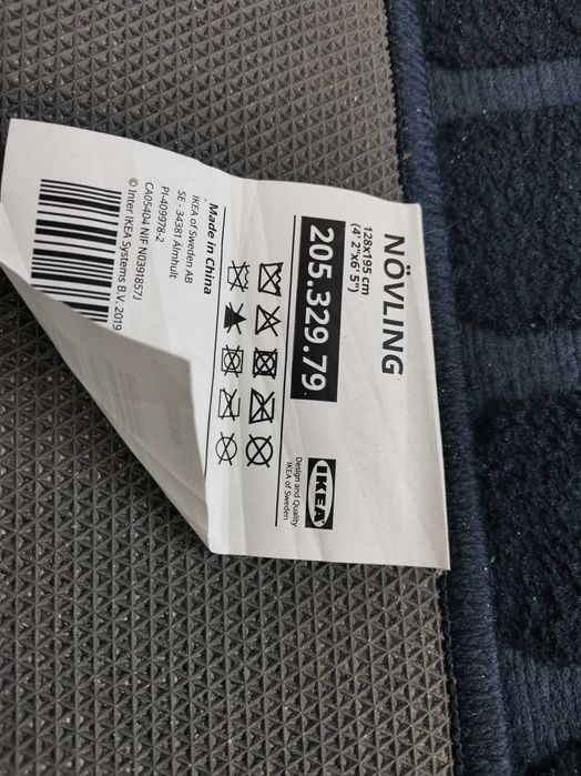 Covor IKEA Novling 128x195 stare foarte buna - 2 bucati