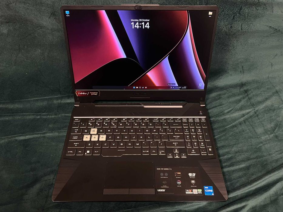 Vând Laptop ASUS TUF F15 – i5 Gen 11, RTX 3050, 16GB RAM, 1TB SSD