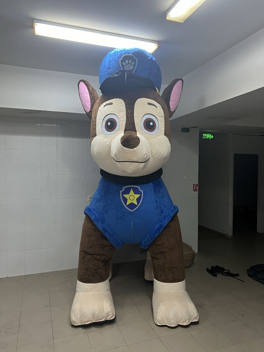 Vand mascota gonflabila câini de patrulă 2.6 m inaltime