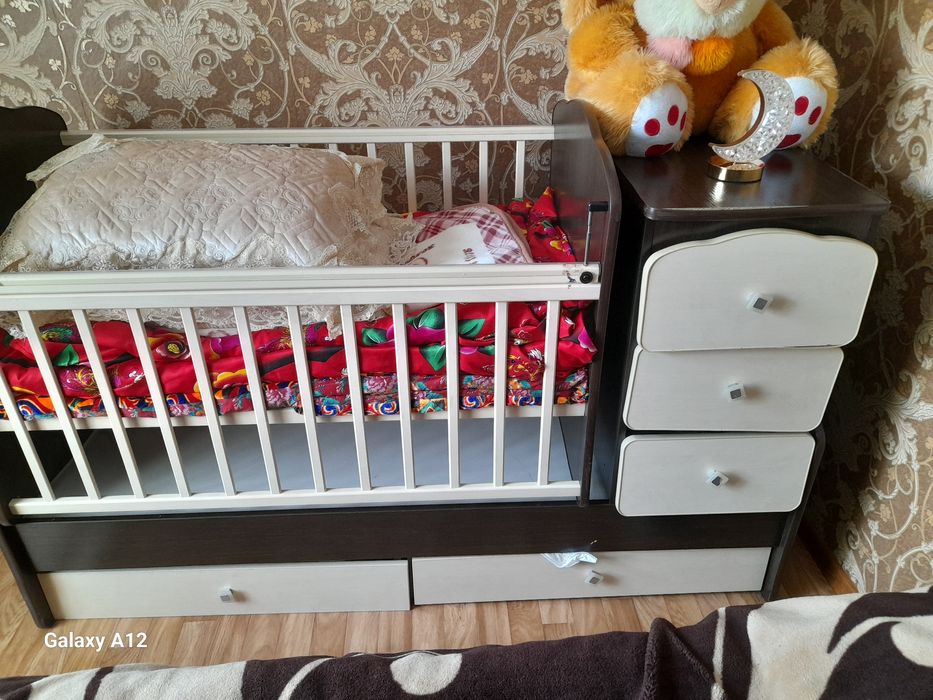 Манеж кровать транформер