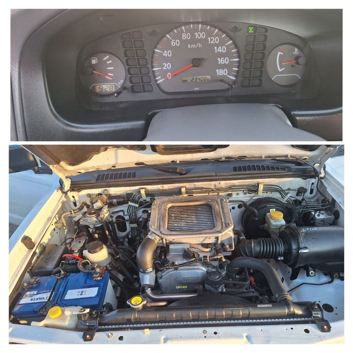 Nissan navara 2.5 diesel 4x4 mic mare bena lunga an 2005