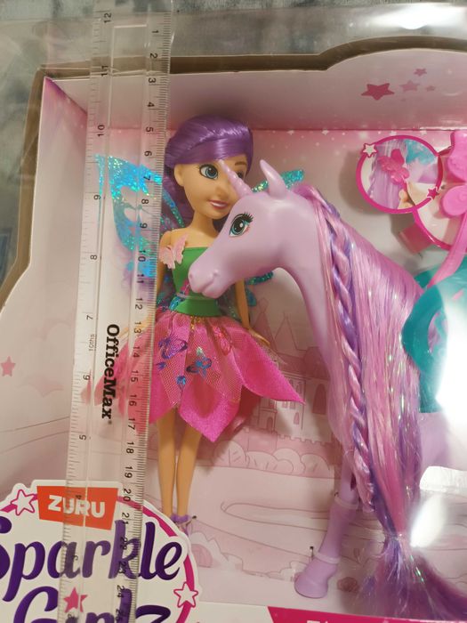 Комплект кукла с единорог