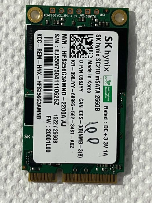Ssd 256gb MSATA Hynix SC210 - 100% Viata