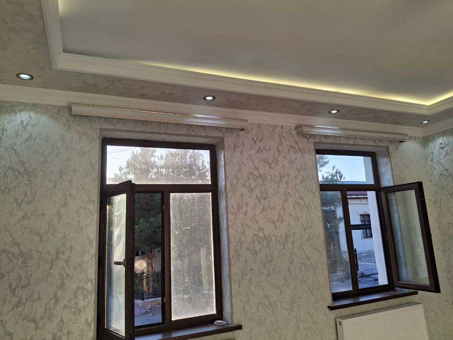 Установка карнизов Карнизы на любой вкус Karniz parda Гардин Шторы