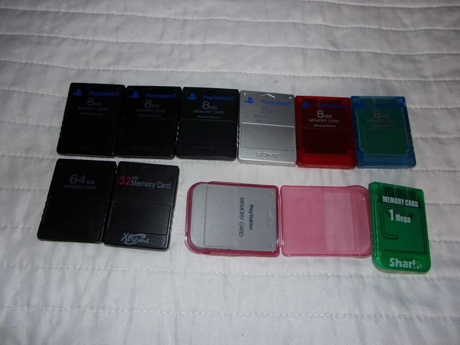 Carduri PlayStation 1 si 2 Originale noi