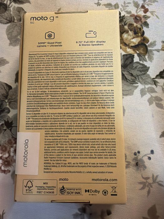 Телефон Motorola G35 5G 128GB