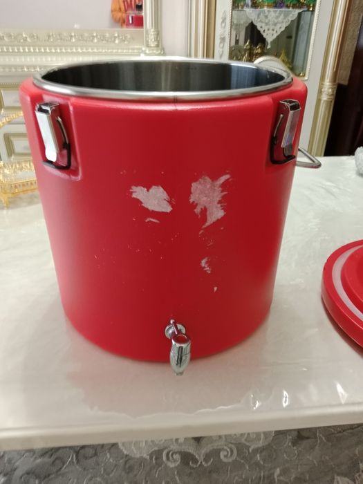 Термос бочка 38 литр сув учун