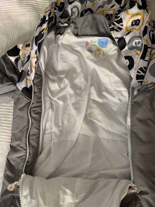 зимно чувалче - космонавт много топло от раждане (74 см) КАТО НОВО