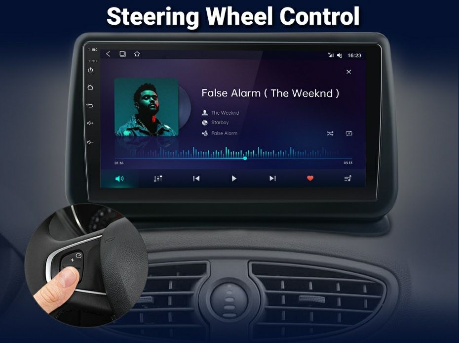 Navigatie Android dedicata Renault Clio 3 (2005-2014)