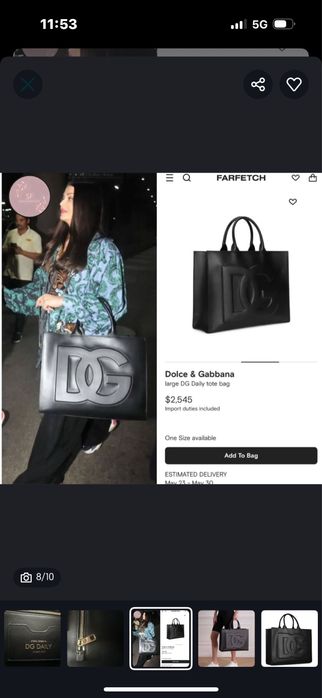 Оригинална чанта Dolce Gabbana