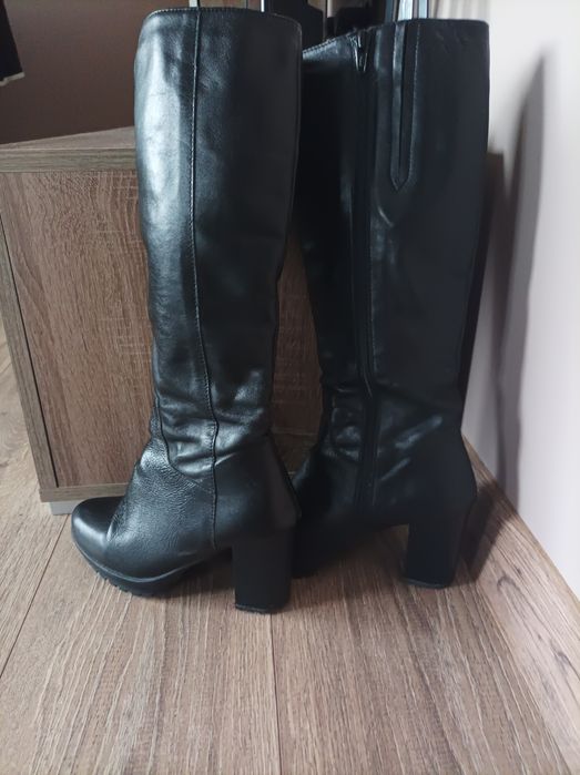 Ботуши естествена агнешка кожа