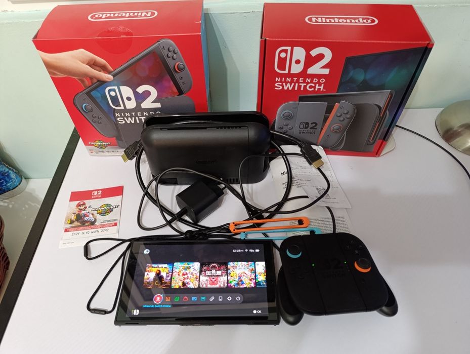 Конзола Nintendo switch 2+ игра Mario Kart World