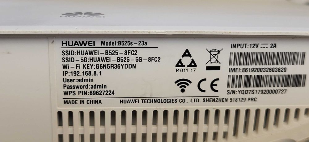 HUAWEI Router 4G cu sim  B525s-23a  4G Router  liber de retea