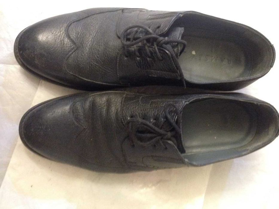 Туфли Испанские состояние Б/У одели один раз  черные размер 45-43-41