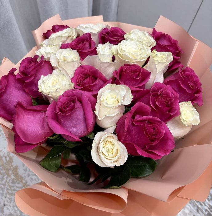 Букет розы цветы свежие каждый день