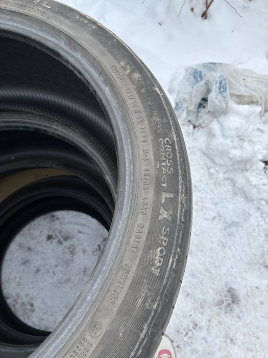 Шины летние continental разные