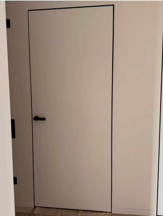 Ușă Filomuro Premium deschidere dreapta– Schelet Aluminiu Italian – Izolație Vată Minerală – Pregătită pentru Vopsire/Placare