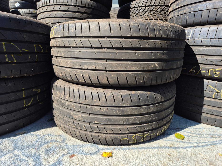 2 Anvelope de VARA - 245/45/18 100Y - GoodYear Eagle * OEM BMW RFT - Stare F BUNA - DOT 2022 !
