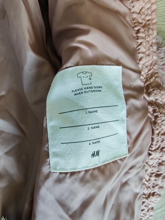 Зимно яке, красиво зимно палто и мекичък суичър HM, размери 98 и 104