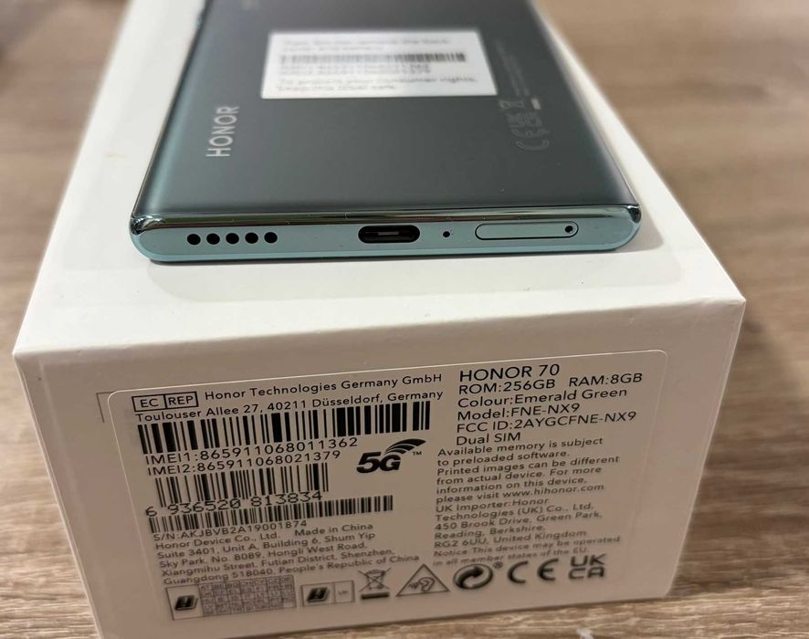Honor 70 5G 256GB 8GB RAM Dual