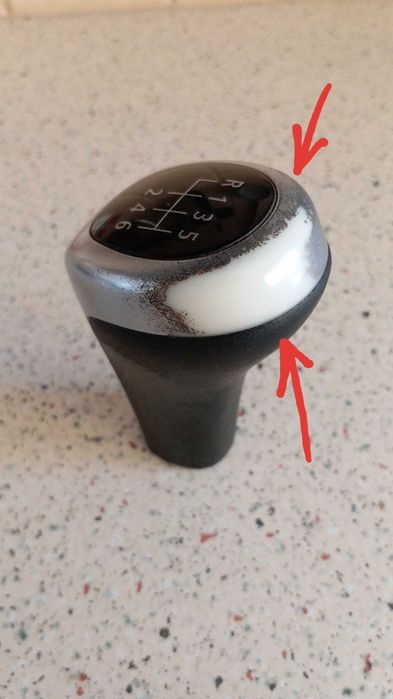 Nuca schimbător viteze BMW,6+1 rapoarte, Crom Edition,OEM,Nouă.