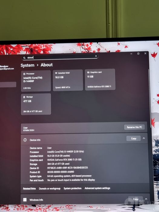 Gaming va og'ir ishlar uchun PC