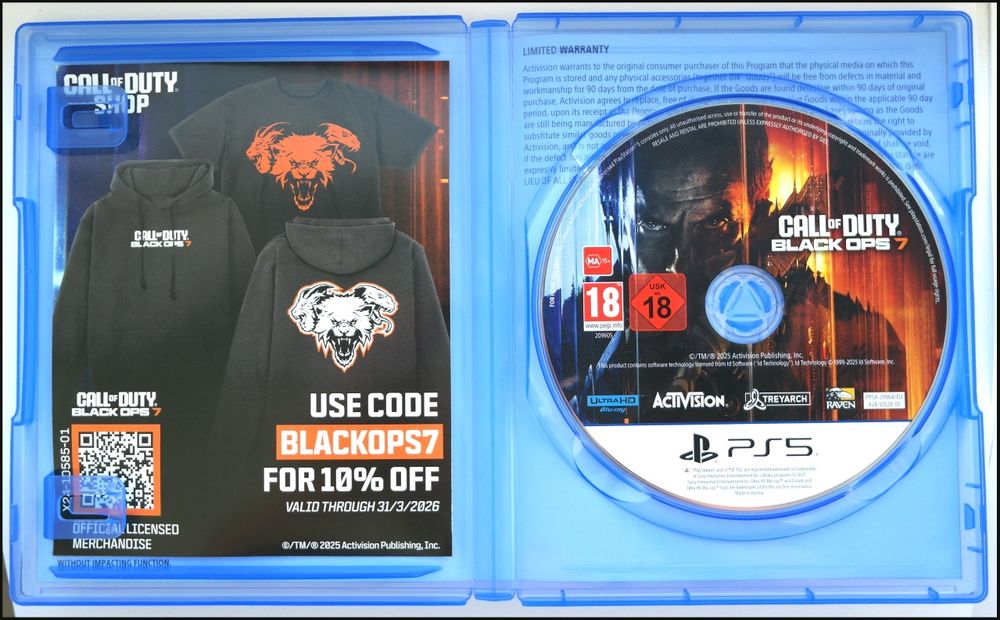Call Of Duty Black Ops 7 PlayStation 5 PS5