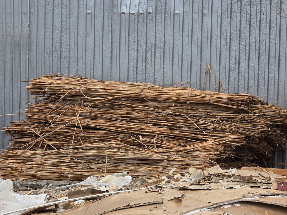 Камышовые маты для стройки