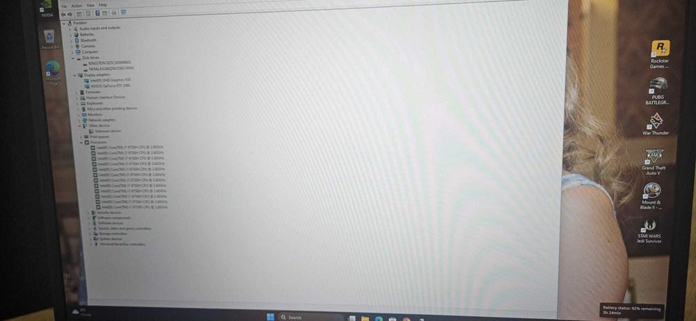 Predator Helios 300 17,3'' i7 nvidia 2060rtx SSD