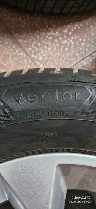 Schimb/Vand jante aliaj Duster r16 cu anvelope Goodyear all season 215 65 16